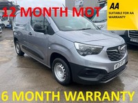 2021 Vauxhall COMBO CARGO 2000 1.5 Turbo D 100ps H1 Edition Van PANEL VAN Diesel