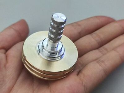 New Brass Hand Twisting Spinning Tops Fingertip Top Hand Spinner Toys