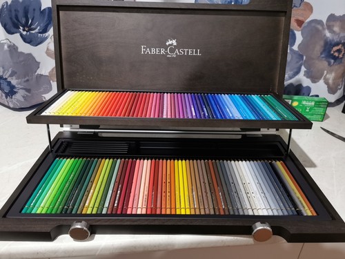 NEW 120 Faber-Castell Polychromos Colour Colouring Pencils