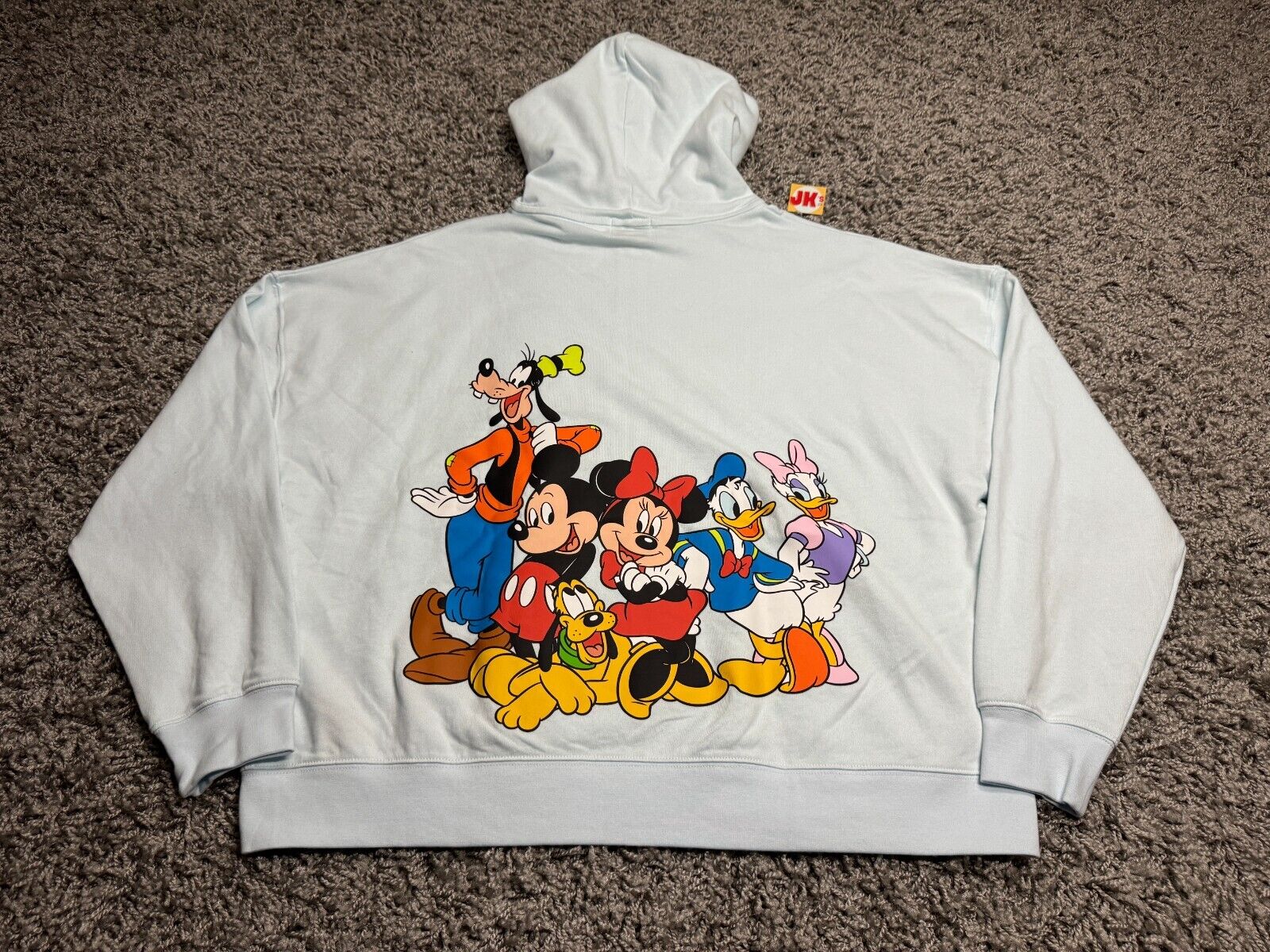 NEW Walt Disney World Hoodie Womens Large Blue Minnie Mouse NEW Walt Disney World Hoodie Womens Large Blue Minnie Mouse