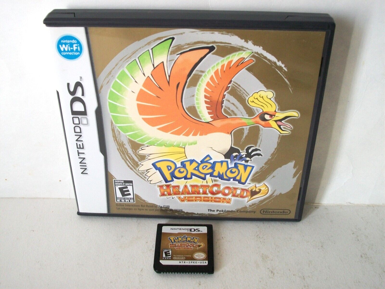 Pokemon HeartGold Version Nintendo DS Game Case Authentic Pokemon HeartGold Version Nintendo DS Game Case Authentic