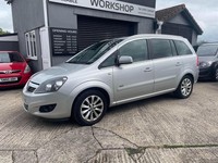 2013 Vauxhall Zafira Zafira Design Mpv Petrol Manual