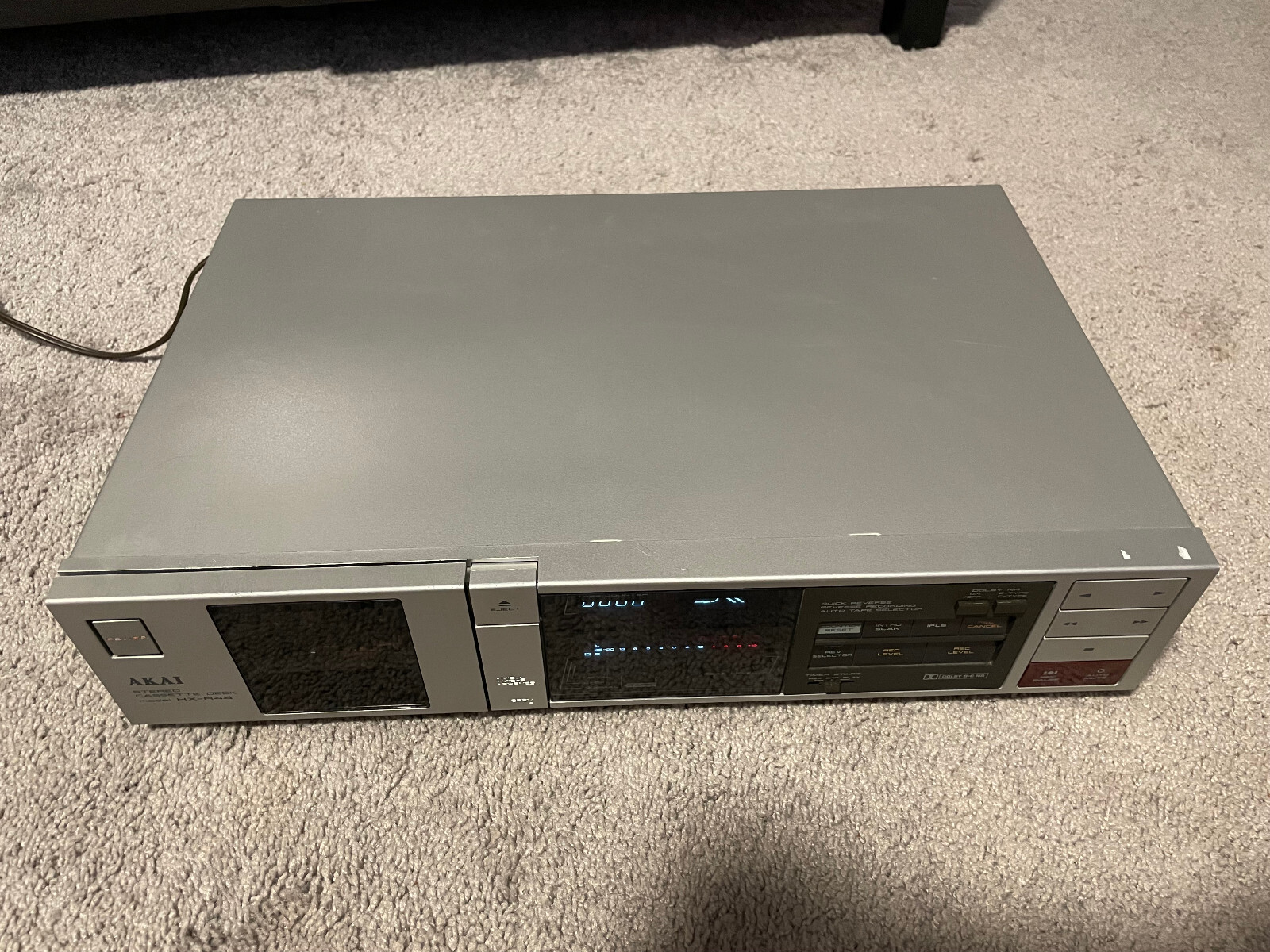 AKAI HX-R44 カセットデッキ 本体 動作品 - メルカリ