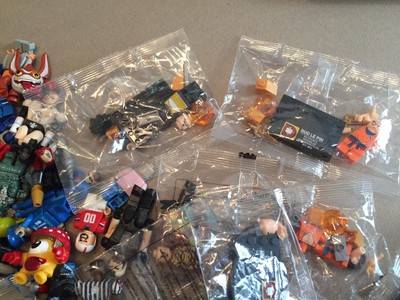 60 Non Lego Minifigures Megablok Heroes some new minifig lot L410