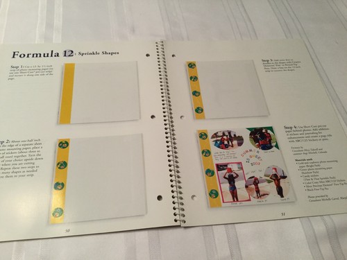Creative Memories Fast Formulas Fourth Edition Idea Book, Showcasing the Makers