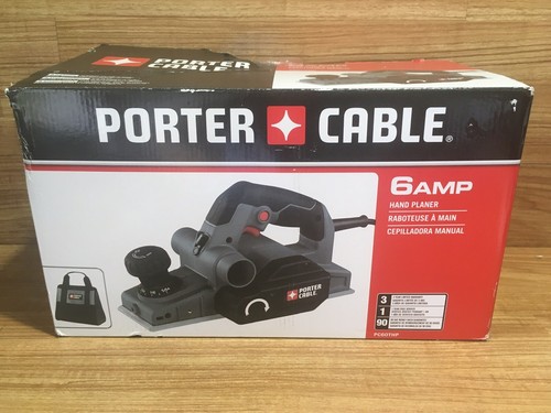 Porter Cable PC60THP 6 Amp Hand Planer w/ Dual Side Dust Extraction NEW