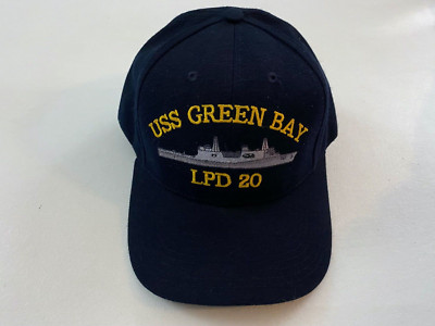 USS GREEN BAY LPD 20 The Corps US Navy Baseball Cap One Size #1