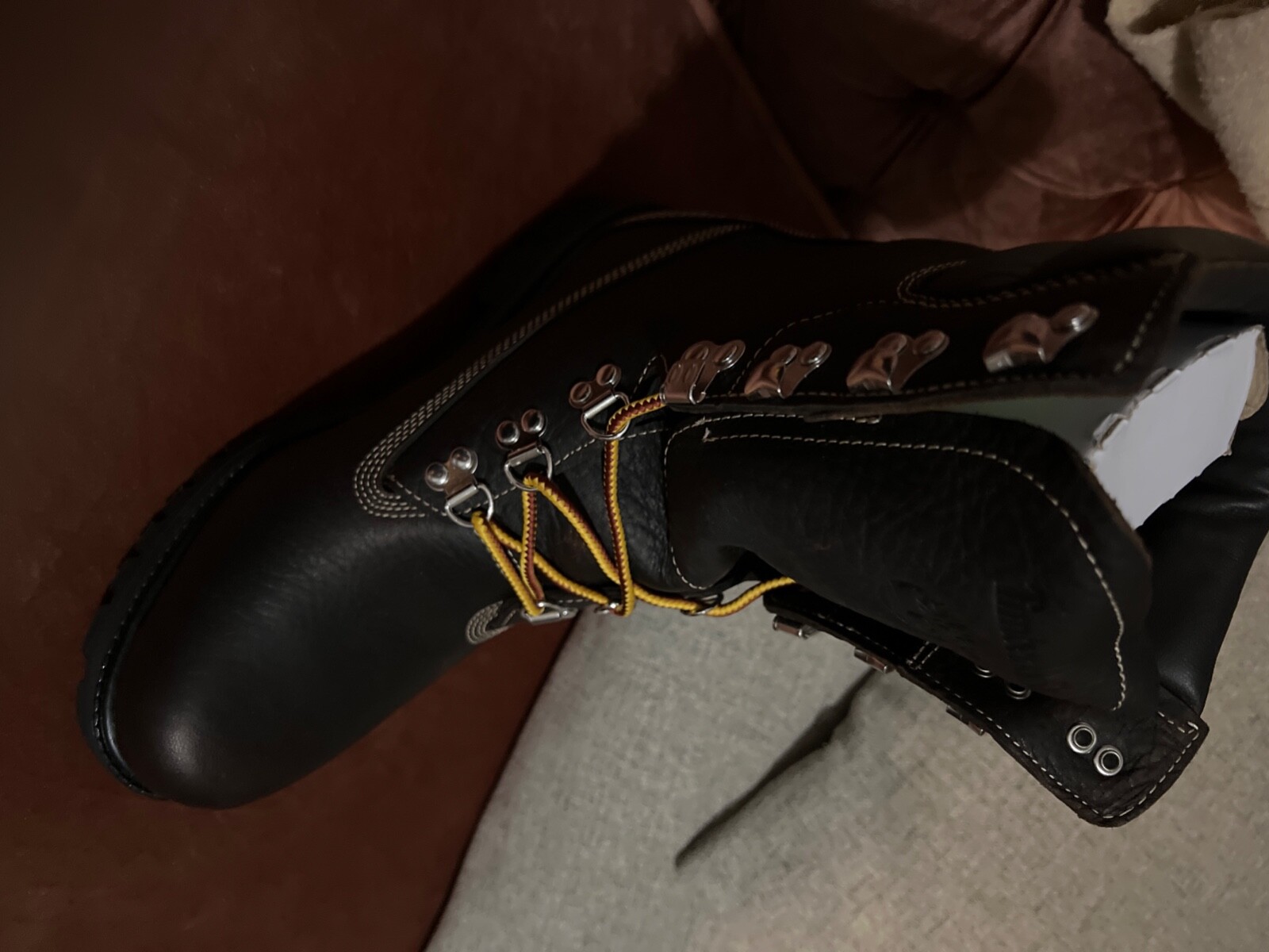 Pre-owned Timberland Timbaland 40 Below Boots In Brown