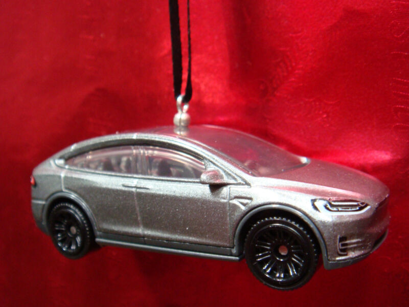 TESLA MODEL X 1/64 ELECTRIC SUV CROSSOVER GRAY ELON MUSK
