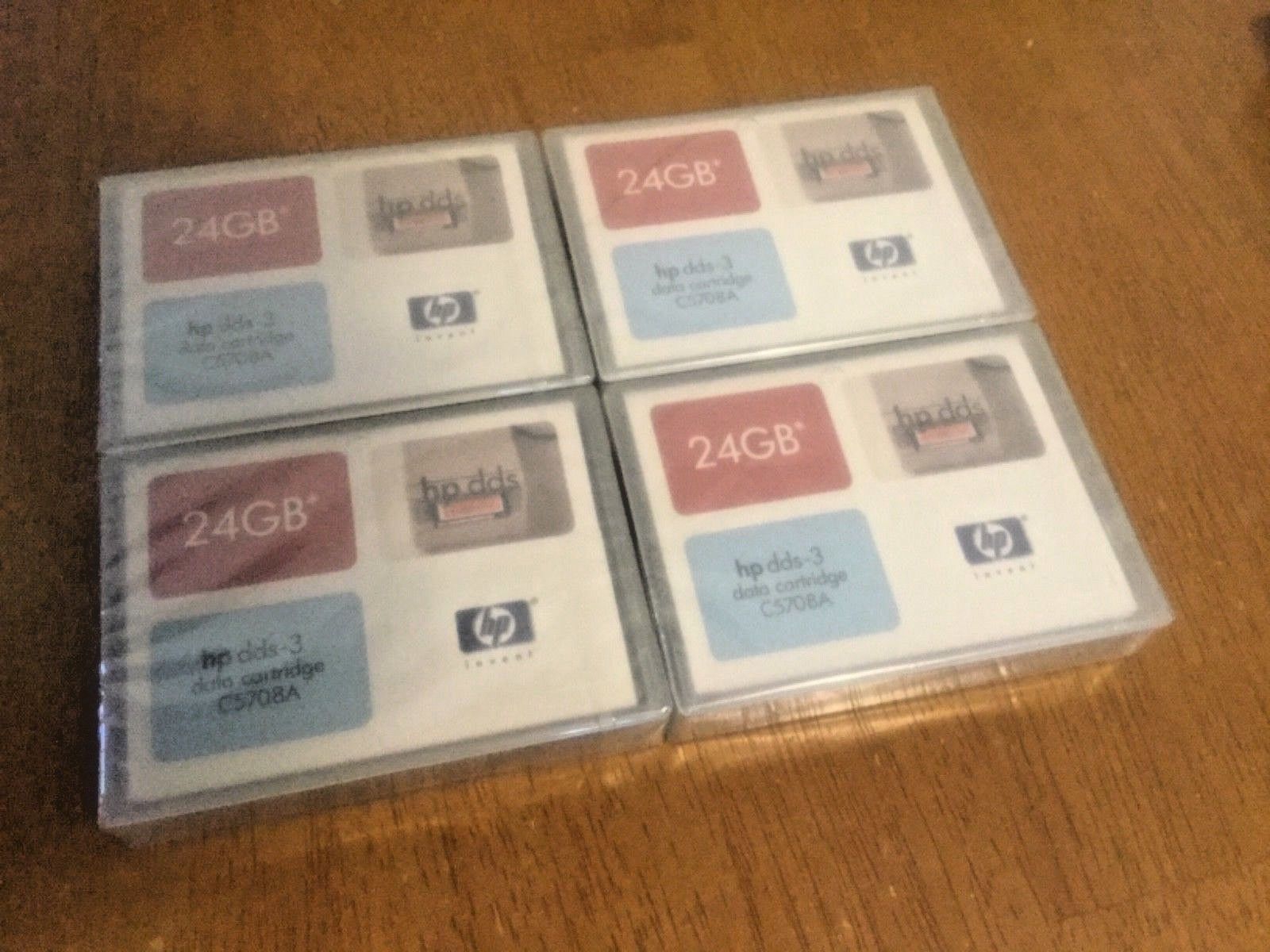 9 x HP DDS-3 C5708A Cartridge 24GB New Old Stock NOS