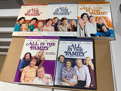 All In The Family - Season 1 2 3 4 6 / Season One Two Three Four Six (DVD)