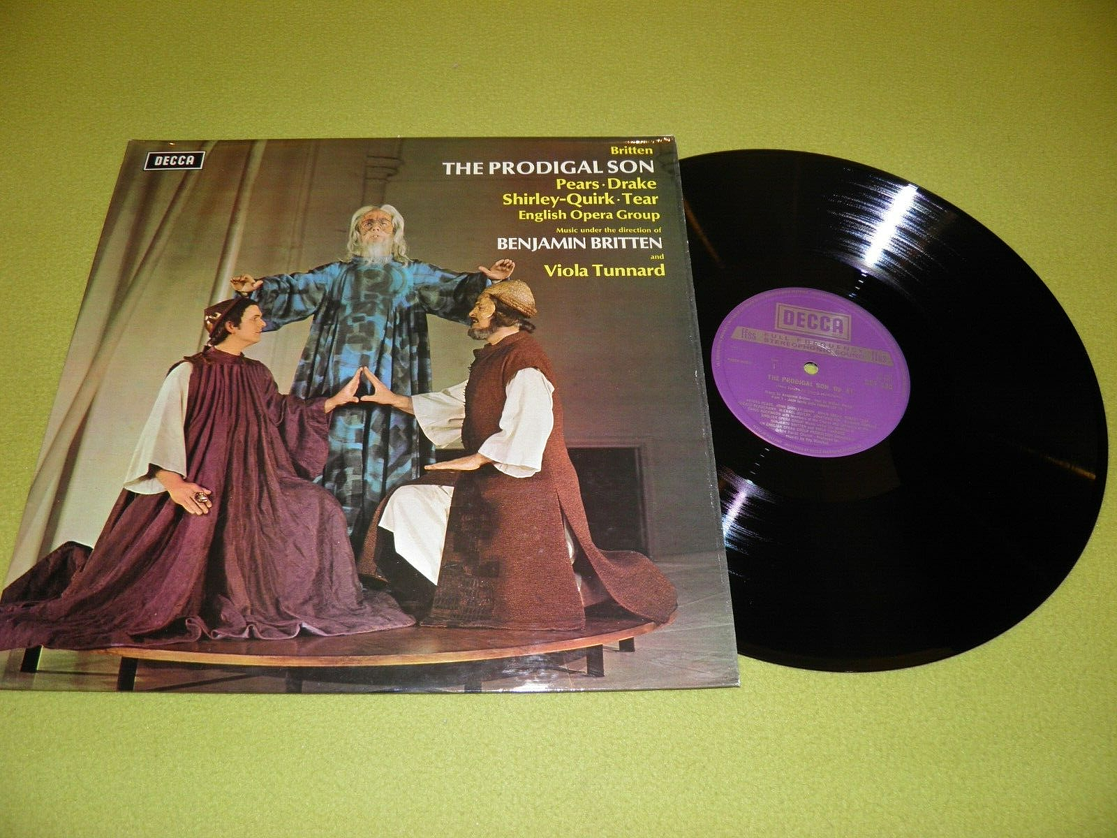 Benjamin Britten - The Prodigal Son - Viola Tunnard - 1970