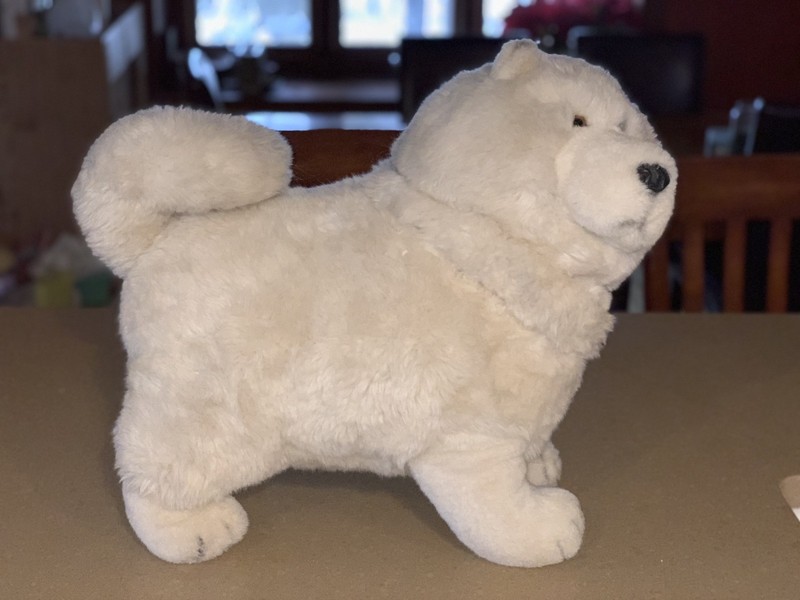 samoyed toy plush