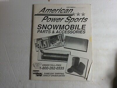 Vintage American Power Sports Snowmobile Parts Catalog