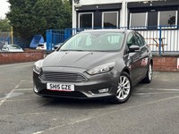 2015 Ford Focus 1.6 TDCi Titanium Euro 5 (s/s) 5dr HATCHBACK Diesel Manual