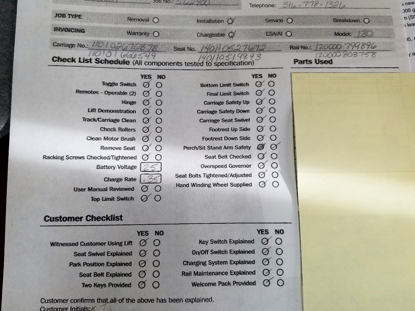 STAIR LIFT: ACORN 130