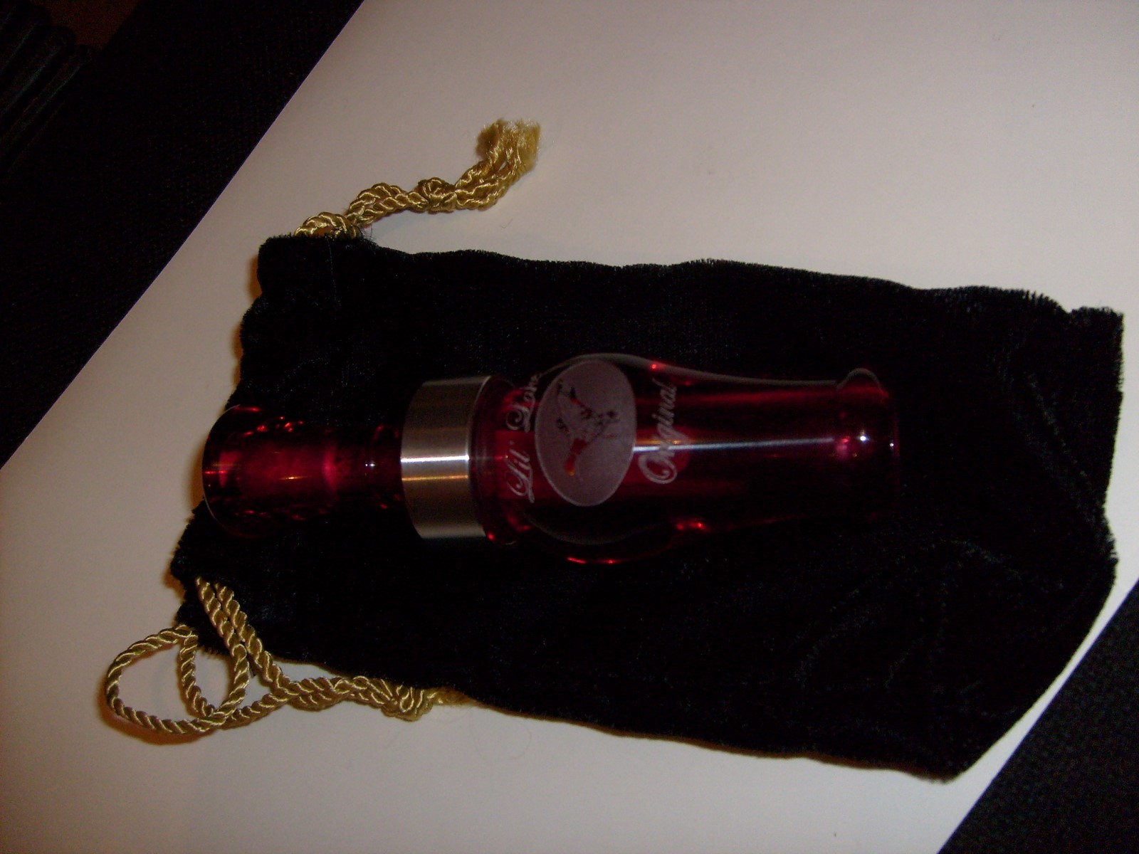 Duck Call - Lil' Lake Original by Josh & Curtis Breland - Cranberry Red !!!!