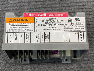 Controls - Honeywell S8600m