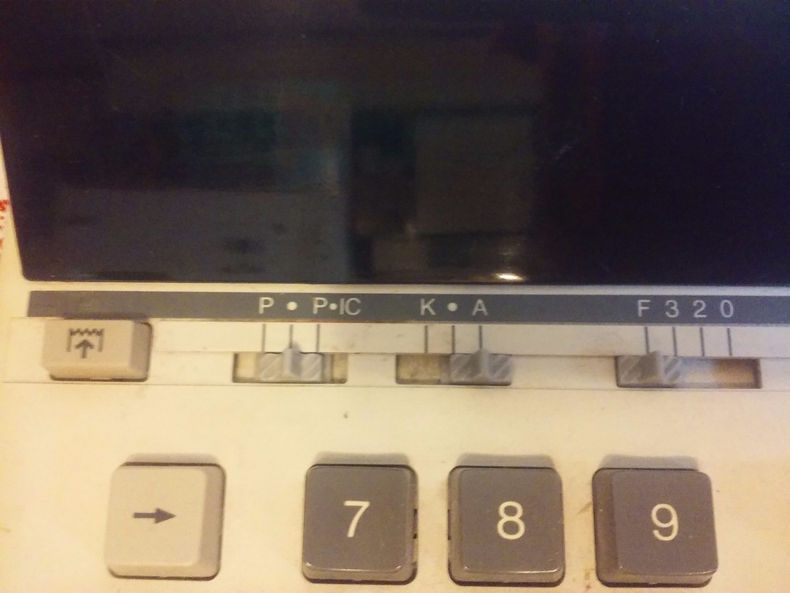 Sharp EL-1197 IV Printing Calculator 10 digit with tax calc function  )(*@4-9/17