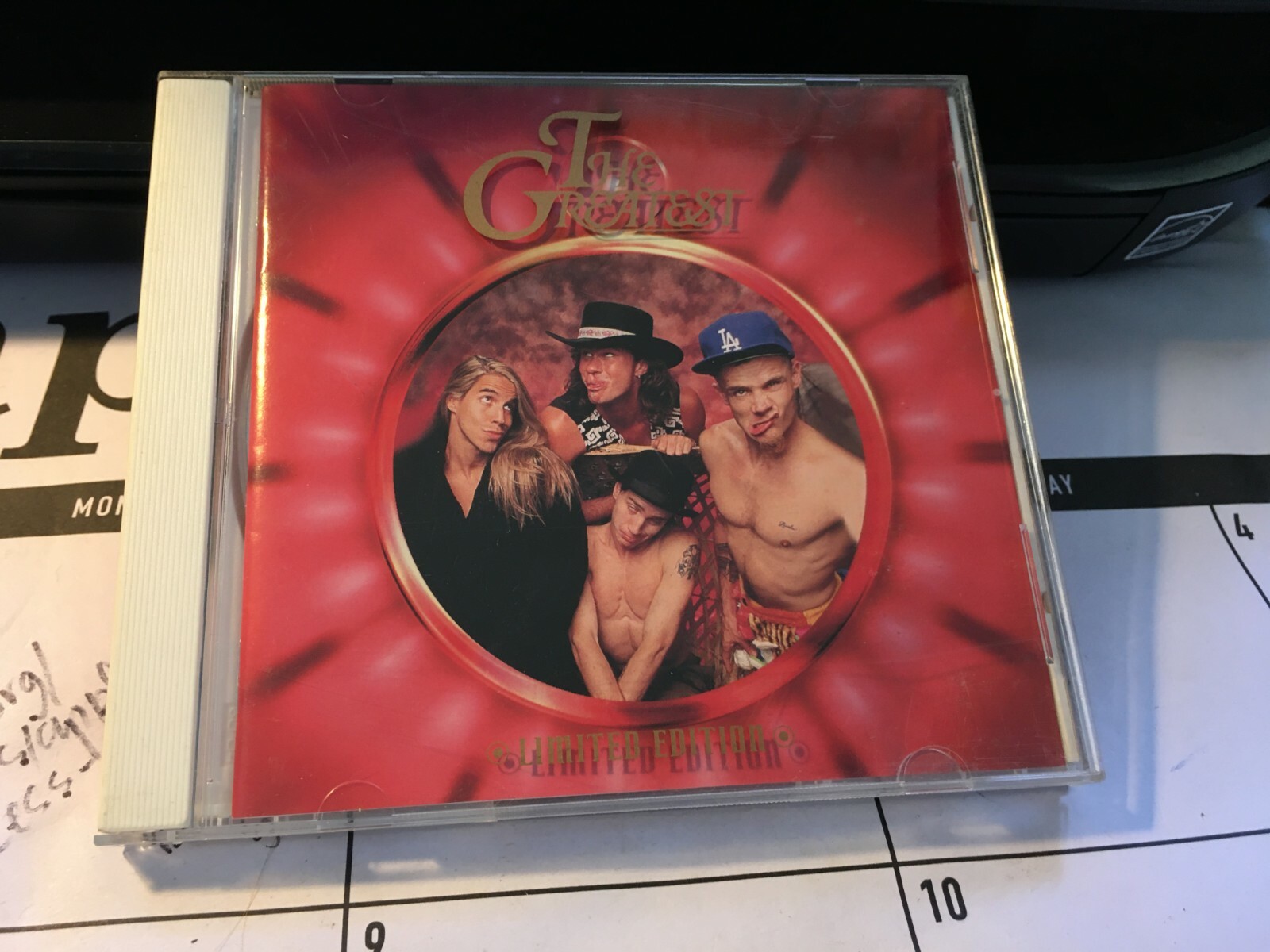 オリジ盤・Ataxia,AW II,Red Hot Chili Peppers RED HOT CHILI PEPPERS The Greatest RARE 1998 JAPAN Limited