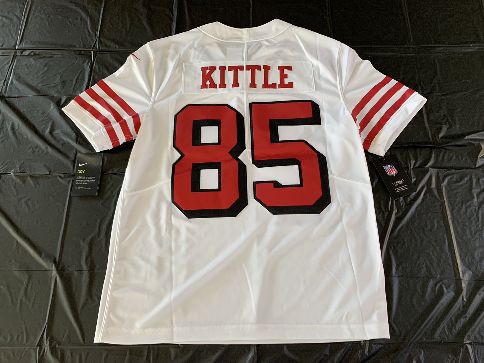 49ers color rush jersey kittle