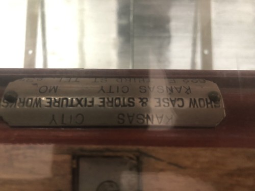 Vintage Antique Wood and Glass Store Display Case 118” W X 42” H x 24” D