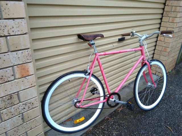 single speed bike on hills