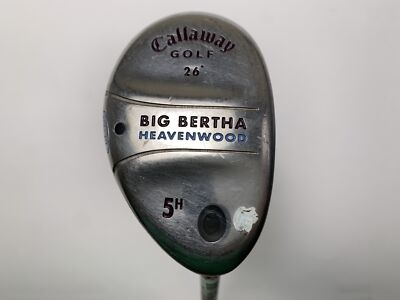 Callaway Big Bertha Heavenwood 5 Hybrid 26* Gems 55 Ladies