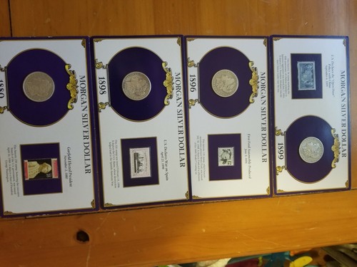 Lot of (129) Coins  Pre-1921 Morgan Silver Dollars XF-AU Mix Dates 1878-1904