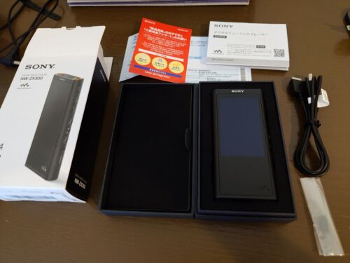 Sony NW-ZX300 Black Hi-Res Walkman 64GB Digital Music Player Sony NW-ZX300 Black Hi-Res Walkman 64GB Digital Music Player