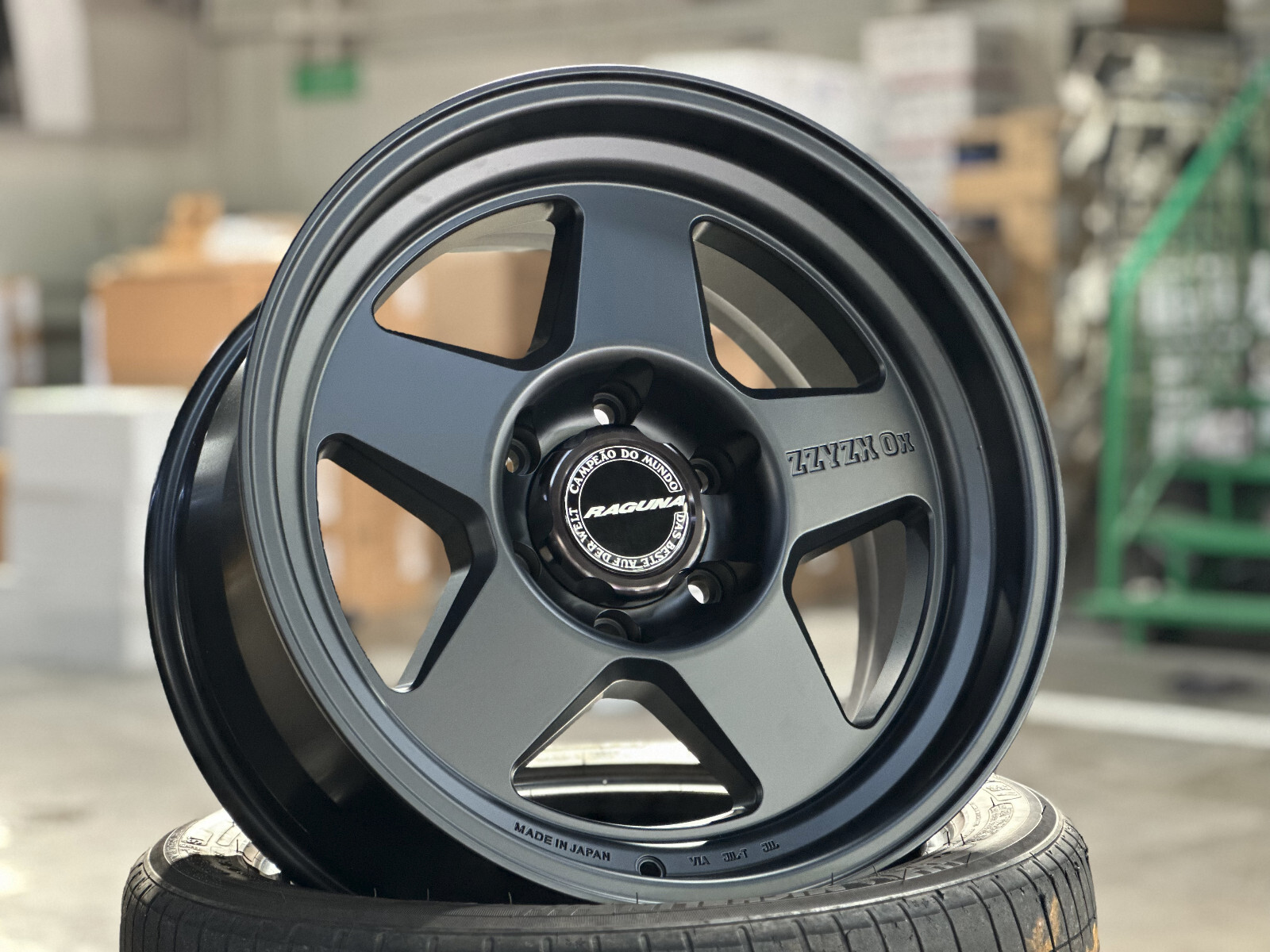 Great 7 猫　オパール New 18x9J RAGUNA ZZYZX OX Japan (4 WHEEL) 6x139.7 TACOMA