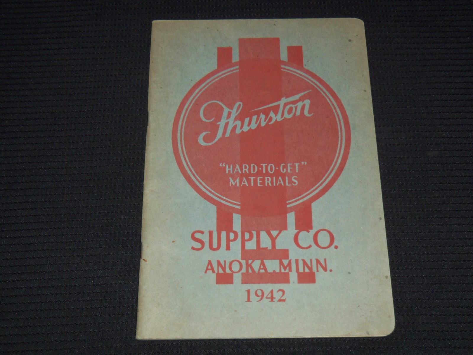 その他 Made in U.S.A  American Catalog 1942 THURSTON SUPPLY COMPANY CATALOG - ANOKA, MINNESOTA- J