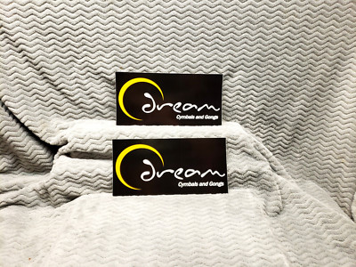 Dream Cymbals TWO Sticker Set