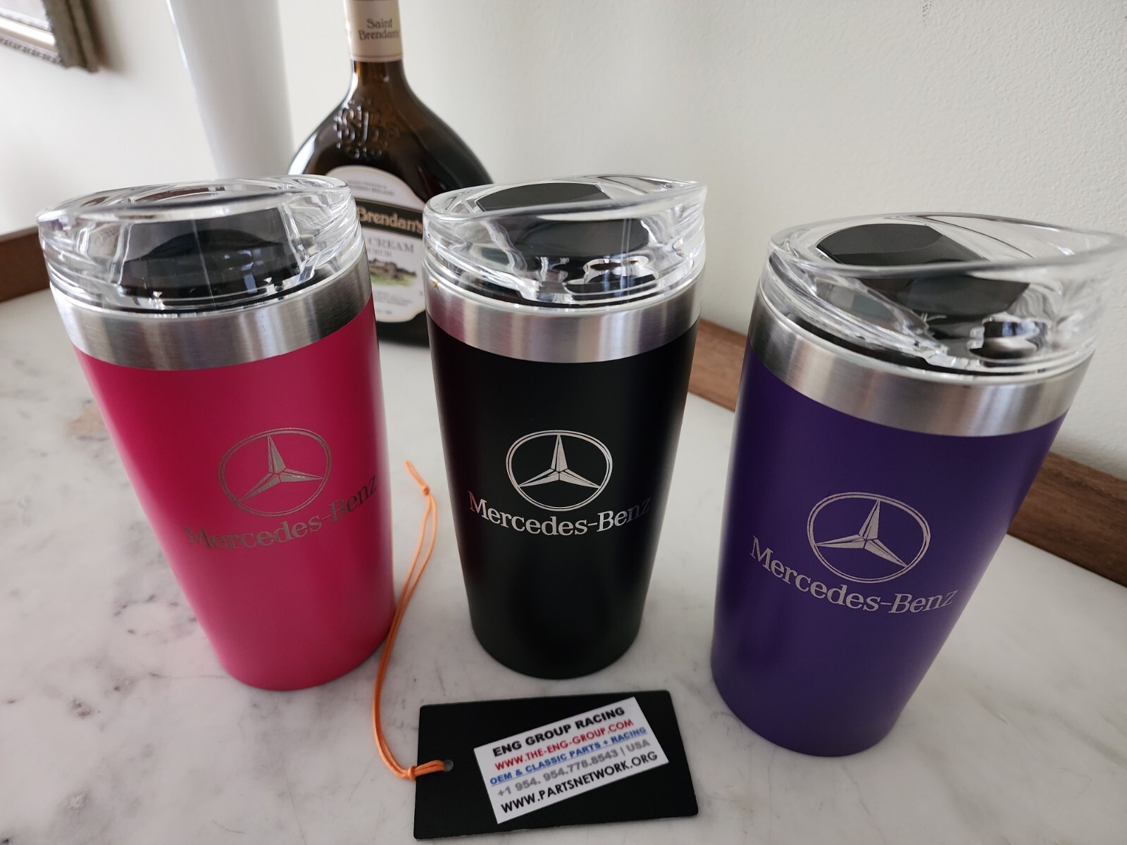 20 OZ. HUSKY OEM Mercedes-Benz GENUINE TRAVEL RIN52 2X