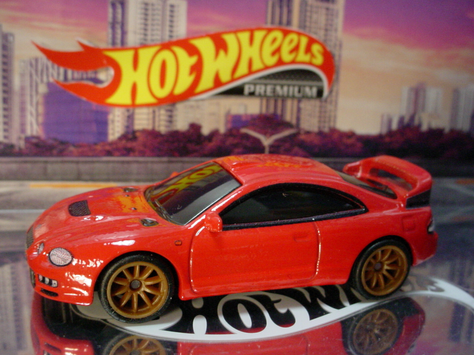 Japanese Tuners '95 TOYOTA CELICA GT-FOUR ☆red;gold☆Hot Wheels
