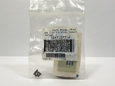 AME ALLIED ENGINEERING 7247-IP7-4 Torx Plus Screws 4pc Package