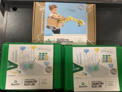 Kiwi Co Chemistry Play Lab Box Fun Create Educational Kids Toy KiwiCo Bundle