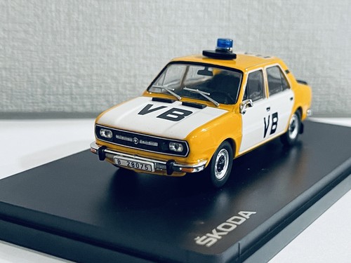 1982 SKODA 120L CZECH POLICE VB VEREJNA BEZPECNOST 1/43 DIECAST