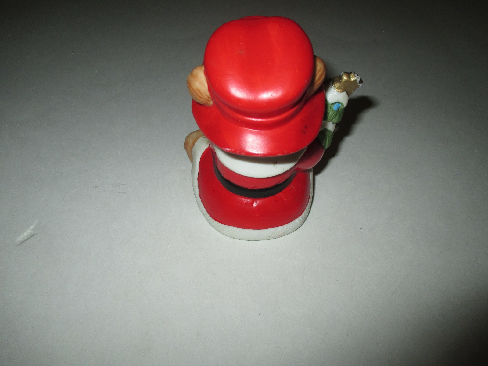 Homco Holiday Christmas Bear Shelf Center piece 3 1/2