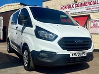 2020 Ford Transit Custom 2.0 EcoBlue 105ps Low Roof Crew Cab Leader  PANEL VAN D