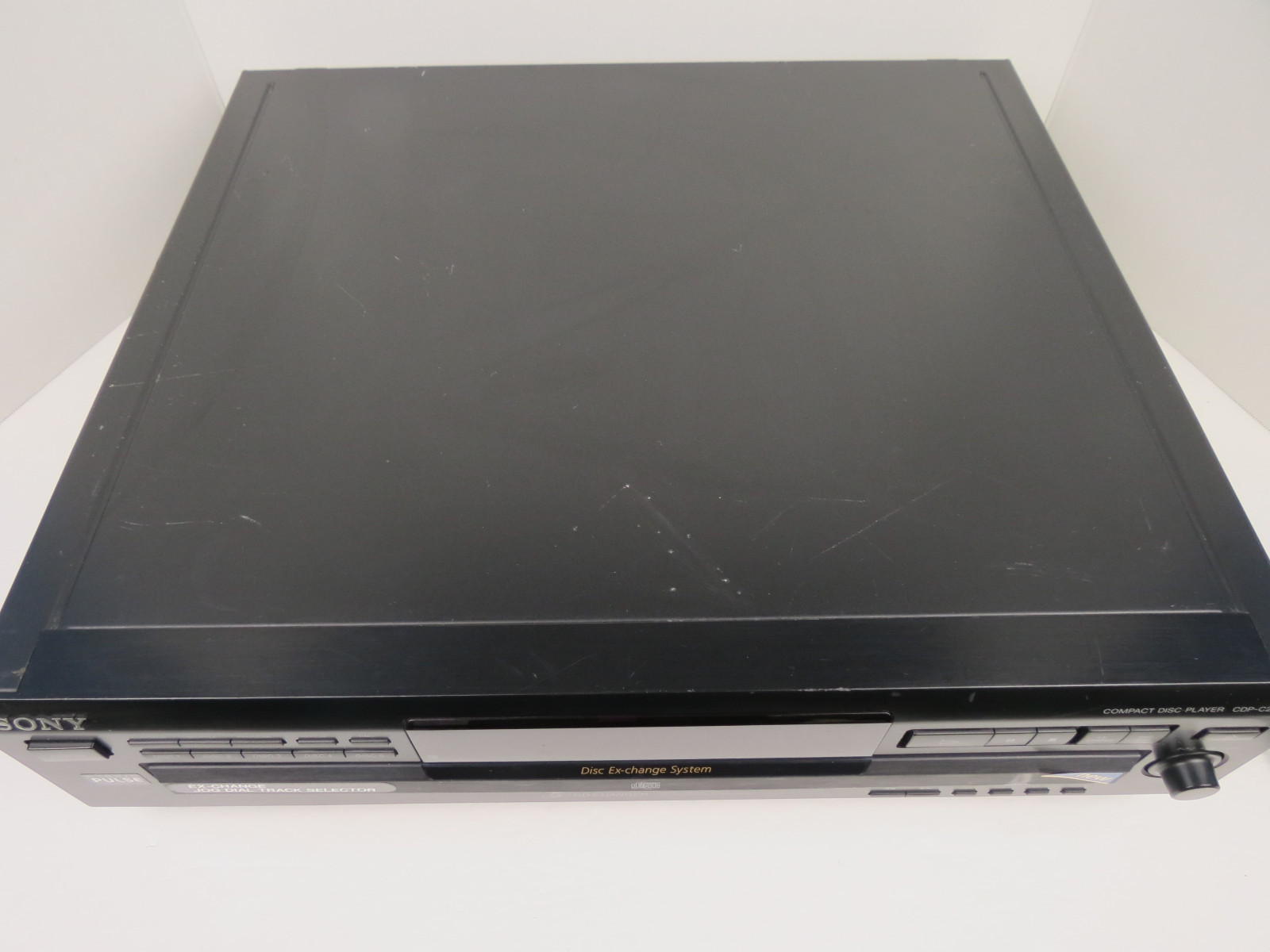 Sony CDP-C260Z 5 Disc Player Tray Analog CD CD-R Changer Carousel Tested ??
