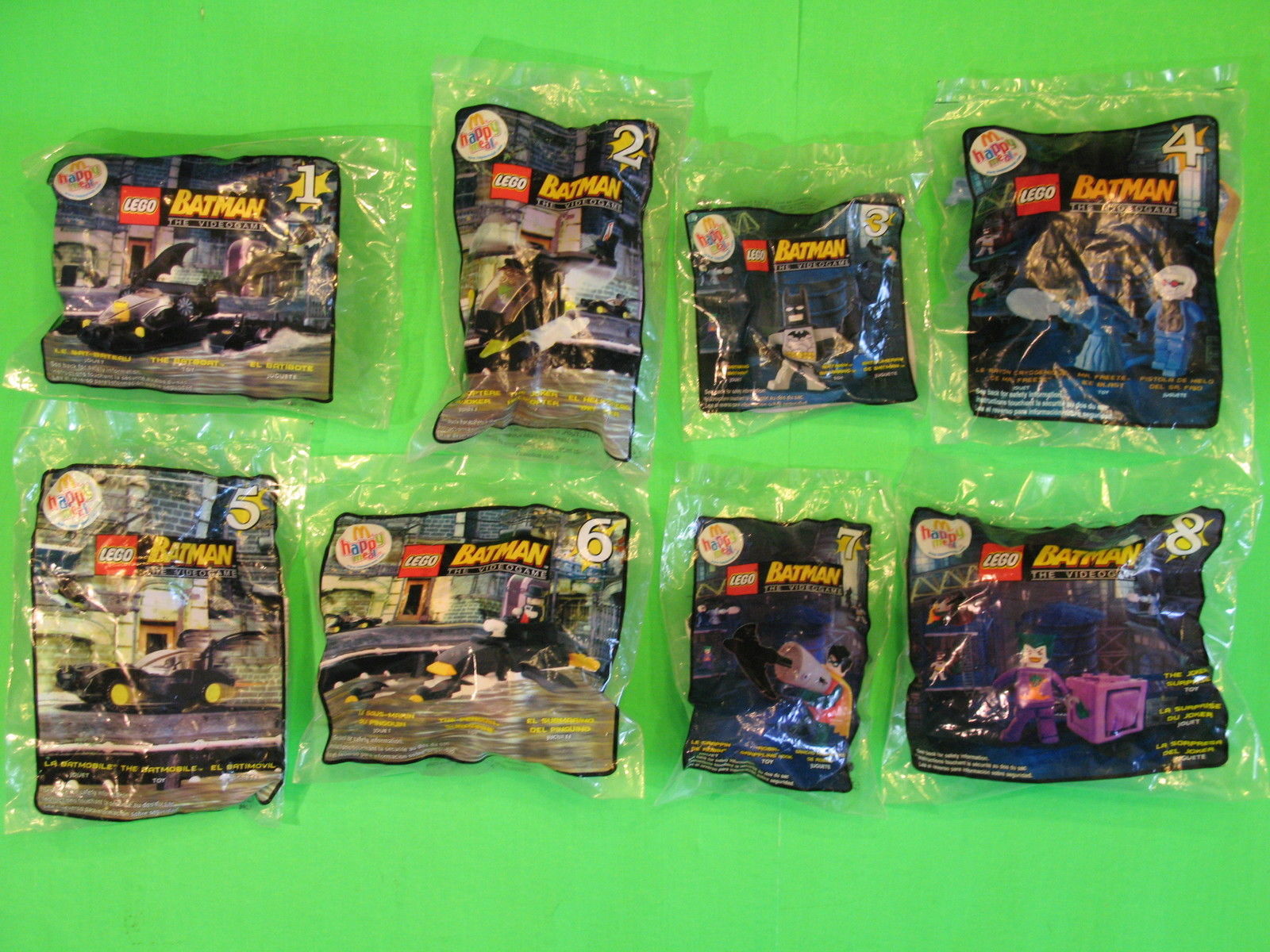 Las primas de comida rápida LEGO BATMAN