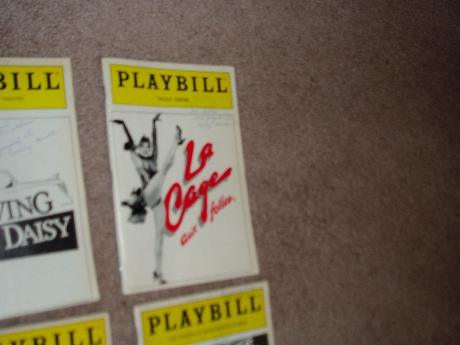 6-LOT PLAYBILLS, Fabulous Advertizing, 42nd Street, Driving Miss Daisy and More