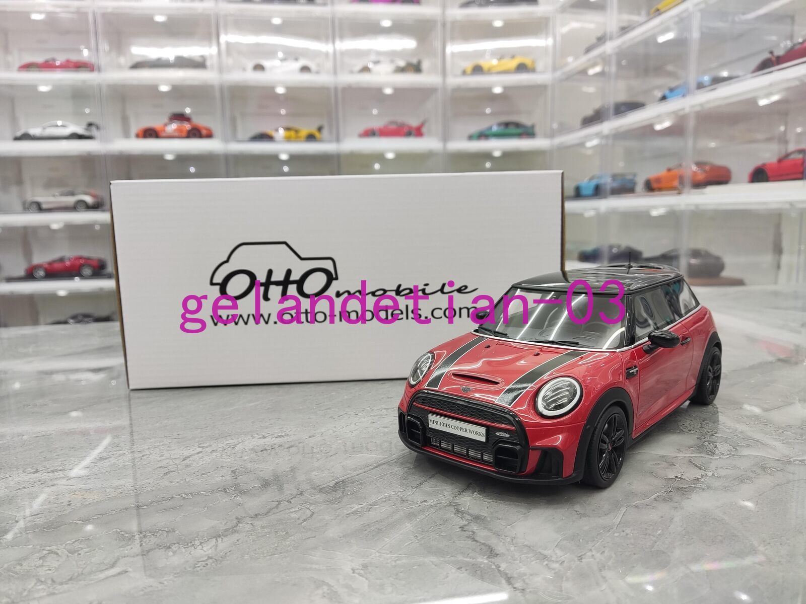 【ディーラー正規品】MINI COOPER S ミニカー 1/18 オレンジ ディーラー正規品】MINI COOPER S ミニカー 1/18 オレンジ