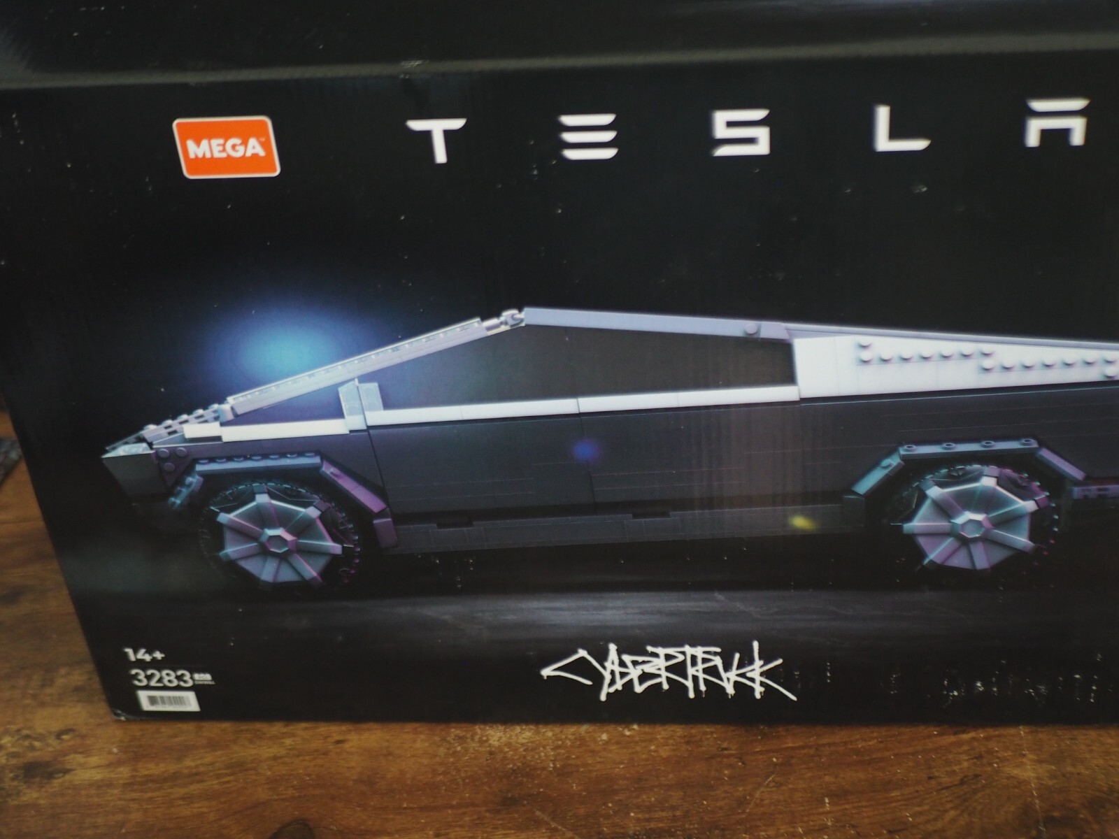 Mattel Creations Mega X Tesla Cybertruck Brand New Sealed Lego 3283 Pieces 887961949247 eBay