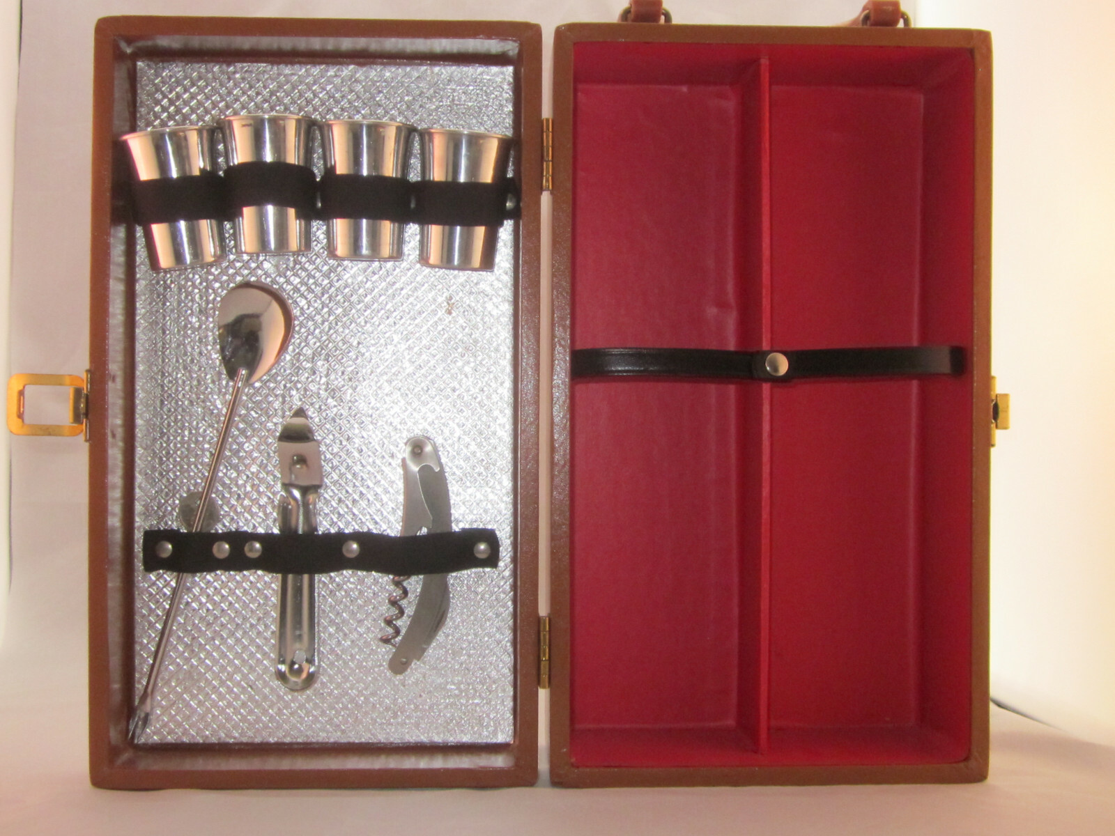 Vintage Travel Bar Set