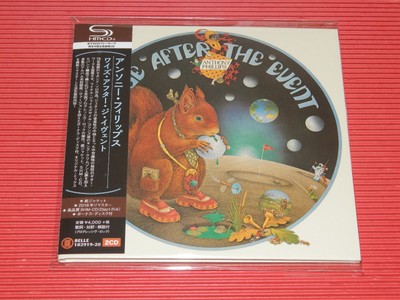 4BT ANTHONY PHILLIPS Wise After The Event with Bonus Disc JAPAN MINI LP SHM CD