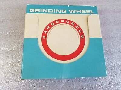 Vintage NEW Carborundum Grinding wheel  A30F Fine Max. 4136 rpm 6 x 3/4 x 1