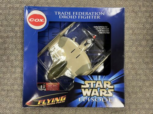 COX Star Wars Episode I Flying Action Model Trade Federation COX Star Wars Episode I Flying Action Model Trade Federation