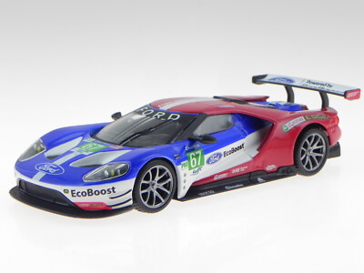 Ford GT 2017 race car Le Mans Nr 67 diecast modelcar 41158 Bburago 1:32
